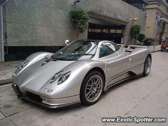 Pagani Zonda spotted in Hong Kong, China