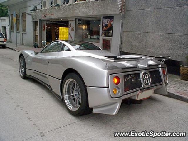 Pagani Zonda spotted in Hong Kong, China