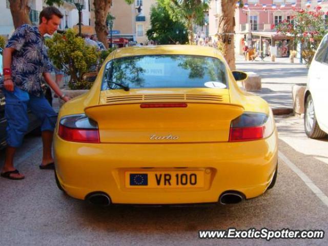 Porsche 911 Turbo spotted in St tropez, France