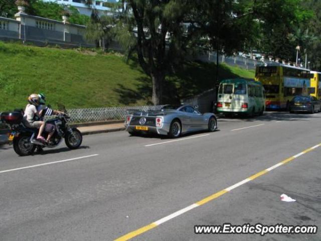 Pagani Zonda spotted in Hong Kong, China