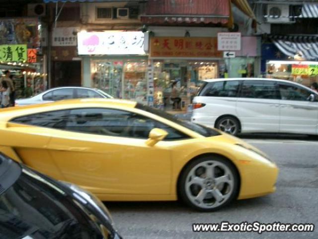 Lamborghini Gallardo spotted in Hong Kong, China