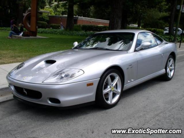 Ferrari 575M spotted in Los Gatos, California