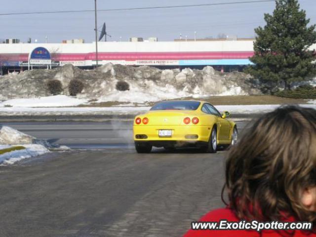 Ferrari 550 spotted in Toronto, Canada