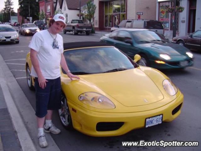 Ferrari 360 Modena spotted in Milton, Canada