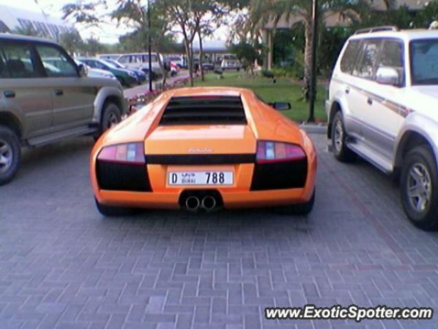 Lamborghini Murcielago spotted in Dubai, United Arab Emirates