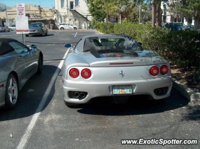 Ferrari 360 Modena spotted in Port Orange, Florida