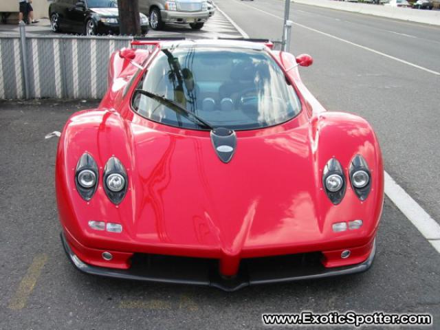 Pagani Zonda spotted in Lodi, New Jersey