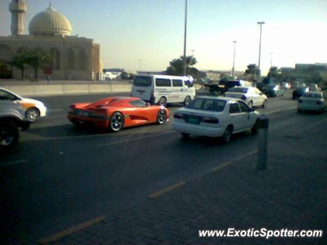 Koenigsegg CCR spotted in Sharjah, United Arab Emirates