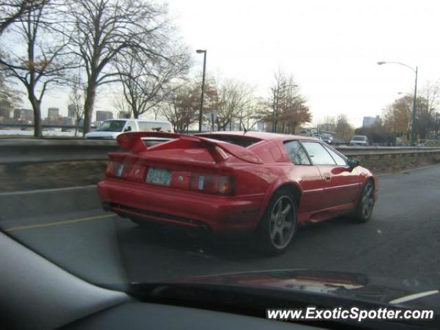 Lotus Esprit spotted in Cambridge, Massachusetts