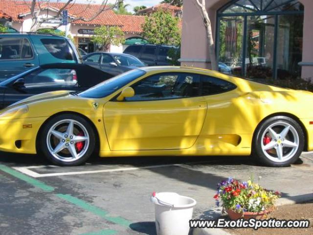 Ferrari 360 Modena spotted in San Diego, California