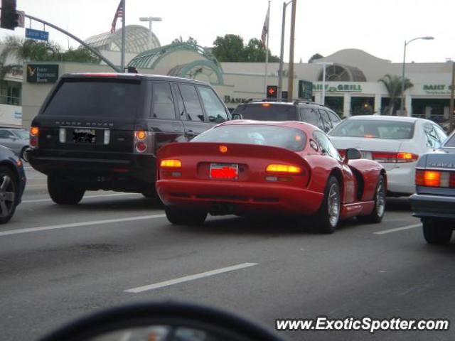 Dodge Viper spotted in Studio City, California