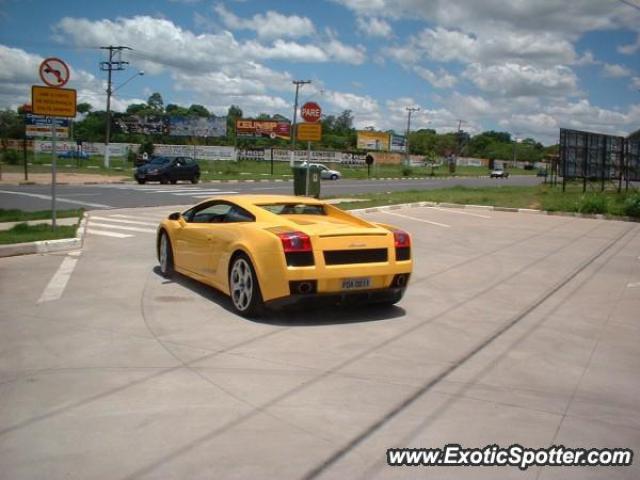 Lamborghini Gallardo spotted in Itu, Brazil