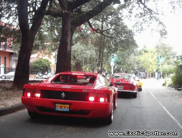 Ferrari Testarossa spotted in New Orleans, Louisiana