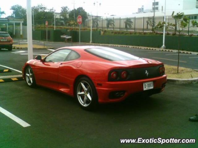 Ferrari 360 Modena spotted in Panama, Panama