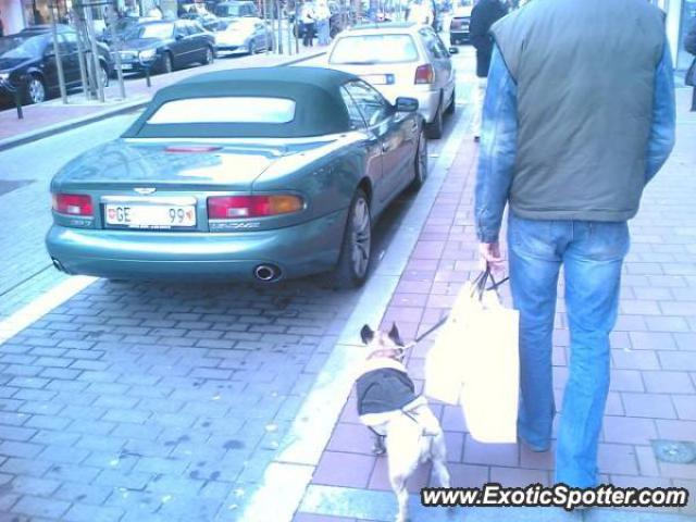 Aston Martin Vantage spotted in Knokke, Belgium