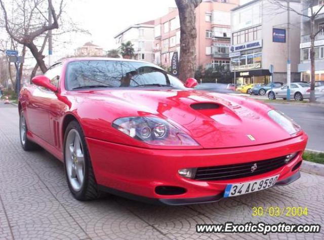 Ferrari 550 spotted in Istanbul, Turkey