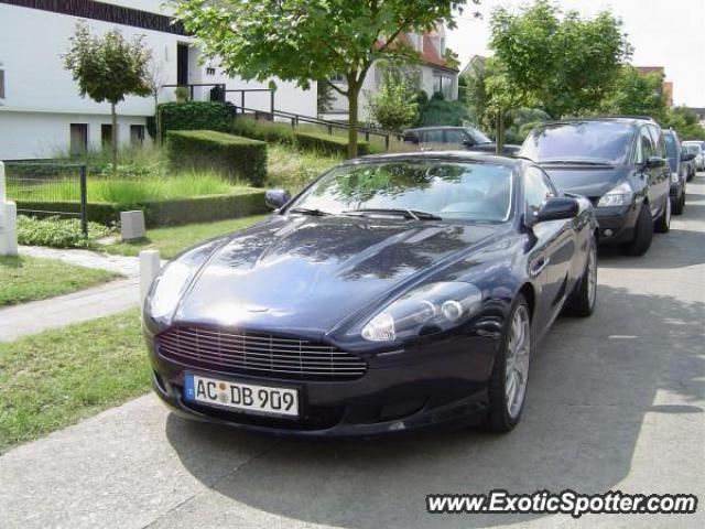 Aston Martin DB9 spotted in Knokke, Belgium