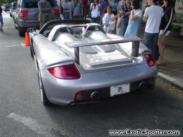 Porsche Carrera GT spotted in Carmel, California