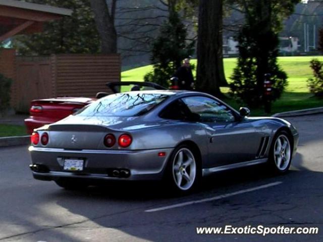 Ferrari 550 spotted in Vancouver, Canada