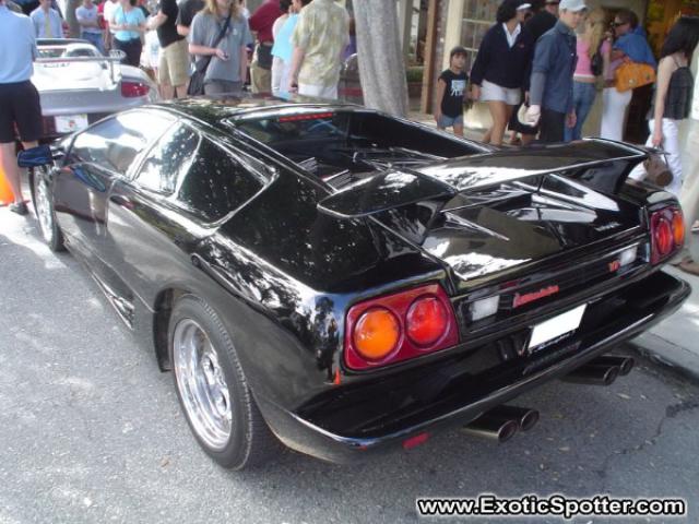 Lamborghini Diablo spotted in Carmel, California