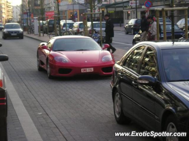 Ferrari 360 Modena spotted in Knokke, Belgium