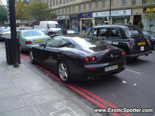 Ferrari 612 spotted in London, United Kingdom