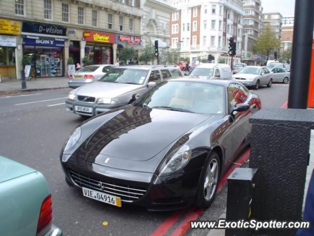 Ferrari 612 spotted in London, United Kingdom