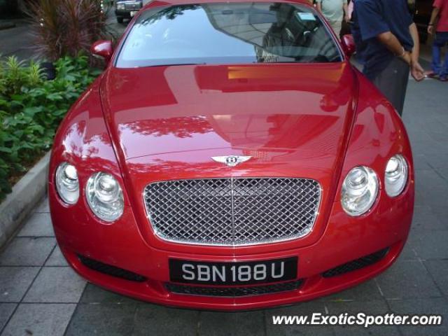 Bentley Continental spotted in Singapore, Singapore