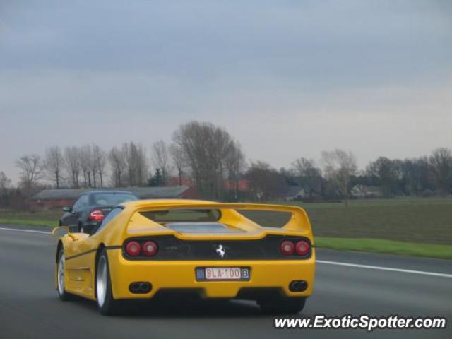 Ferrari F50 spotted in Oostkamp, Belgium