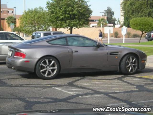 Aston Martin Vanquish spotted in Tempe, Arizona