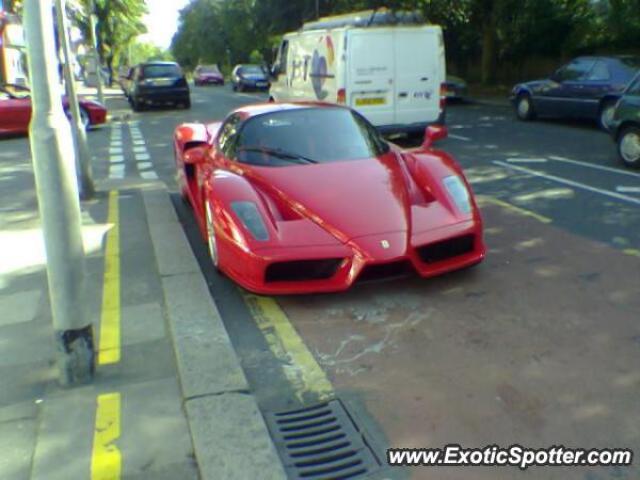 Ferrari Enzo spotted in London, United Kingdom