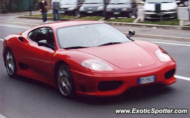 Ferrari 360 Modena spotted in Maranello, Italy