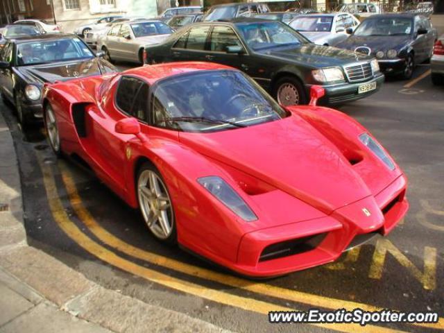 Ferrari Enzo spotted in London, United Kingdom