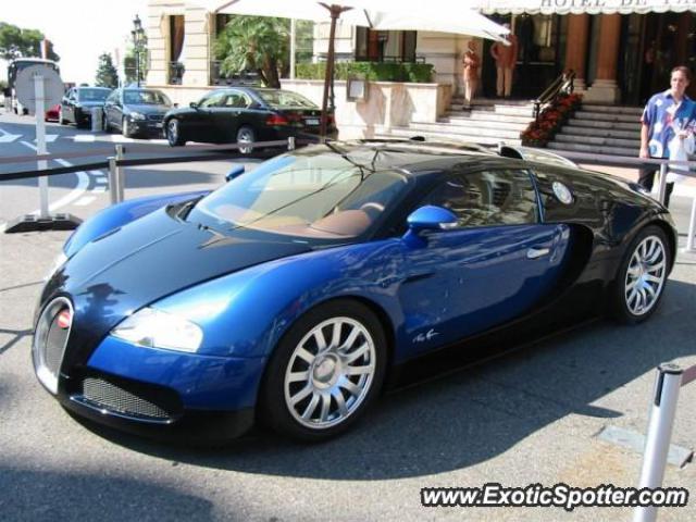 Bugatti Veyron spotted in Monte Carlo, Monaco