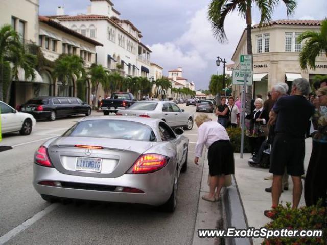 Mercedes SLR spotted in Palm Beach, Florida