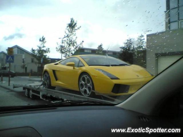 Lamborghini Gallardo spotted in Oud-beijerland, Netherlands