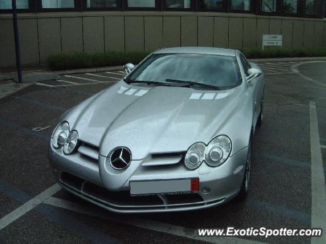 Mercedes SLR spotted in Munich, Germany