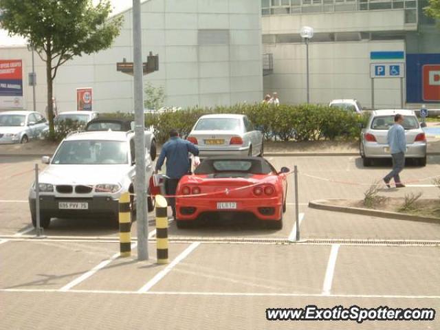 Ferrari 360 Modena spotted in Daventry, United Kingdom