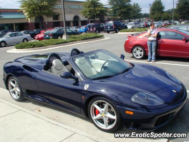 Ferrari 360 Modena spotted in Richmond, Virginia