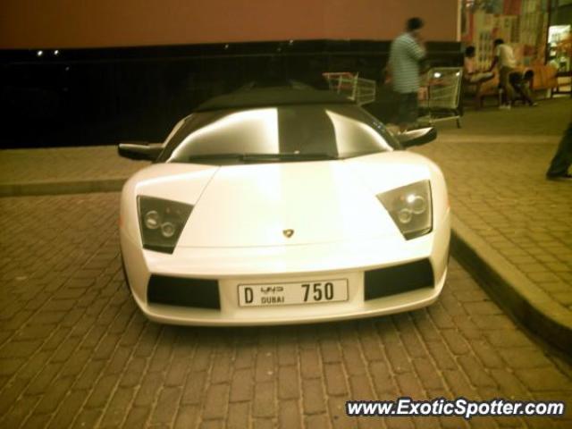 Lamborghini Murcielago spotted in Dubai, United Arab Emirates