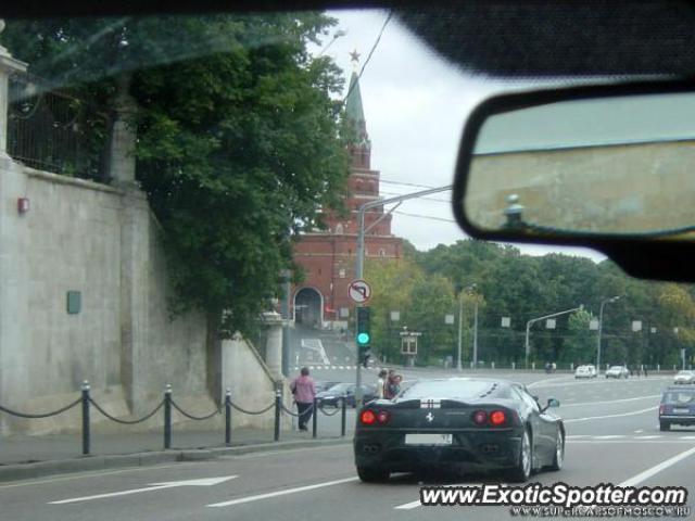 Ferrari 360 Modena spotted in Moscow, Russia