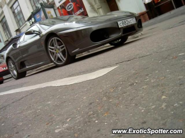 Ferrari F430 spotted in Moscow, Russia