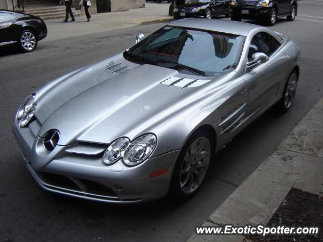 Mercedes SLR spotted in Chicago, Illinois