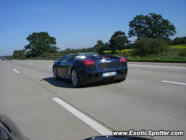 Lamborghini Gallardo spotted in Hamburg, Germany