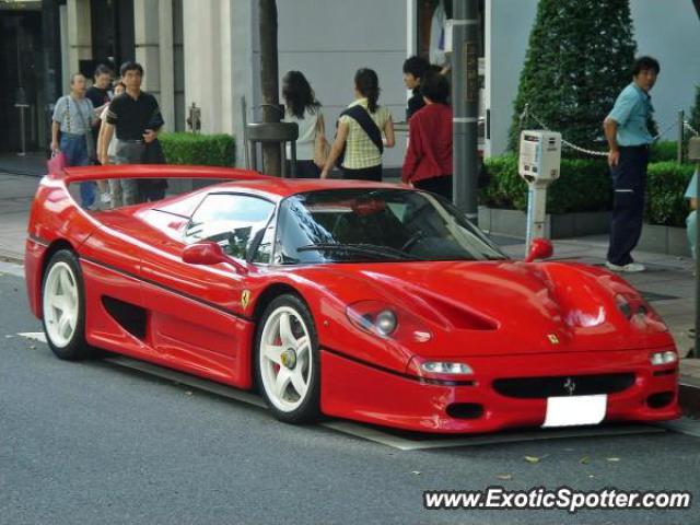 Ferrari F50 spotted in Tokyo, Japan