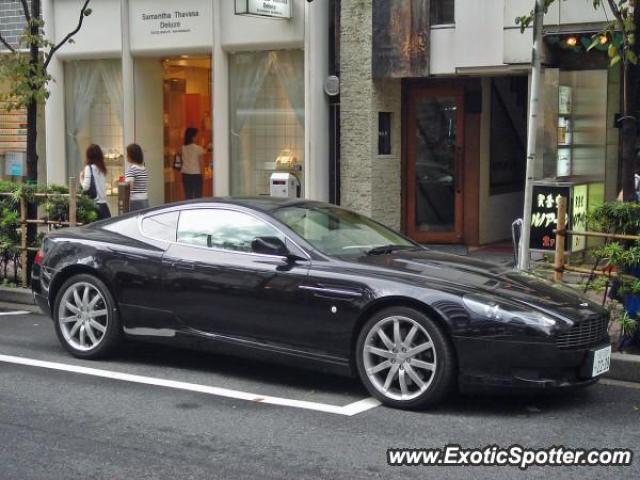 Aston Martin DB9 spotted in Tokyo, Japan
