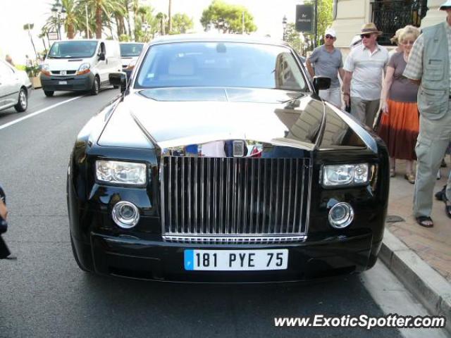 Rolls Royce Phantom spotted in Monaco, Monaco