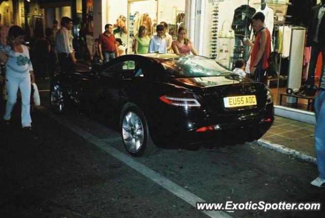 Mercedes SLR spotted in Puerto Banus, Spain