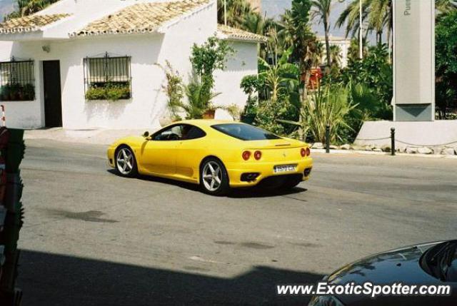 Ferrari 360 Modena spotted in Puerto Banus, Spain