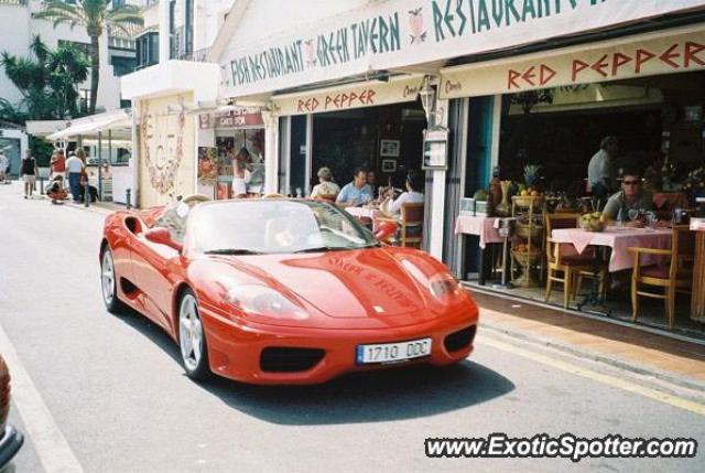 Ferrari 360 Modena spotted in Puerto Banus, Spain